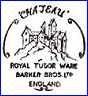 BARKER BROS, Ltd.  [ROYAL TUDOR WARE Series, many variations] (Staffordshire, UK)  - ca 1940s - 1964