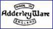 ADDERLEYS, Ltd.  (Staffordshire, UK)  - ca 1929 - 1947