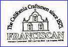 GLADDING, McBEAN & CO - INTERPACE CORP. [Anniversary mark]  [on FRANCISCAN Patterns] (Los Angeles, CA, USA) - ca  1975 - 1976