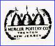 MERCER POTTERY  (New Jersey, USA) - ca  1868 - ca 1937