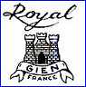 PORCELAINE DE GIEN   (Gien, France)  -   ca 1957 - 1959