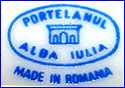 PORTELANUL ALBA IULIA  (Chinaware Manufacturers & Distributors, Alba Iulia, Romania)  - ca 1980s - Present