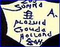 PZH-GOUDA  [PLATEELBAKKERIJ ZUID HOLLAND]   (Gouda, Holland) -  ca 1950s - 1980s