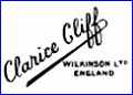 ARTHUR J. WILKINSON, Ltd.  [Clarice Cliff series] (Staffordshire, UK)  - ca 1930s