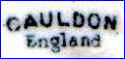 CAULDON Ltd  [also in Green & other colors] (Staffordshire, UK)  - ca  1905 - 1920