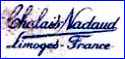 CHALAIS - NADAUD  (Limoges, France)  - ca 1958 - 1966
