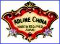 ALDINE CHINA  (Chinaware Importers from Japan)  - ca 1945 - 1952