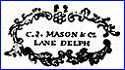 CHARLES JAMES MASON & Co. (Staffordshire, UK)  - ca. 1829 - 1845