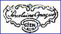 PORCELAINE DE GIEN  (Gien, France)  -  ca. 1834 - 1844