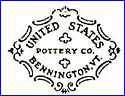 UNITED STATES POTTERY  (Vermont, USA) - ca 1852 - 1858