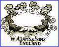 WILLIAM ADAMS  & SONS (Staffordshire, UK) - ca 1920s
