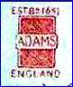 WILLIAM ADAMS & SONS (Staffordshire, UK) -  ca 1895 - ca 1935