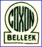 COXON POTTERY [BELLEEK Series]  (Ohio, USA) - ca  1926 - ca. 1930