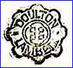 DOULTON & CO (Lambeth, London, UK) -  ca. 1880 - 1902