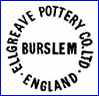 ELLGREAVE POTTERY Co., Ltd.  (Staffordshire, UK)  - ca 1947 - 1960s