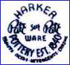 HARKER POTTERY  (Ohio, USA) - ca 1948 - ca 1955