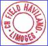 HAVILAND, CHARLES FIELD  (Limoges, France) - ca   1868 -  1880s