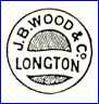 J.B. WOOD & CO. (Printed or Impressed, Staffordshire, UK) - ca 1910 - 1926