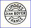JEAN BOYER  (Limoges, France) - ca  1919 - ca 1936