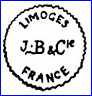 JULIEN BALLEROY & Cie (Limoges, France) - ca 1914  - 1930s