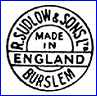 R. SUDLOW & SONS, Ltd.  (Staffordshire, UK)  - ca 1920s - 1960s