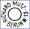 RICHARD MUTZ (Berlin, Germany) - ca 1905 - 1912