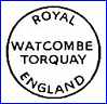 ROYAL ALLER VALE & WATCOMBE POTTERY CO. (Stamped or Impressed) (Devon, UK) - ca 1958 - 1962