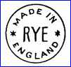 RYE POTTERY  (Sussex, UK) - ca 1955 - 1956