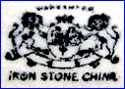 CHINESE Import  (on Ironstone Staffordshire reproductions)  - ca 1990s - Present