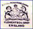 CLEMENTSON BROS Ltd  (Staffordshire, UK)  - ca  1867 - ca 1900