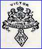 FREDERICK JONES & Co.  (Longton, Staffordshire, UK)  - ca 1865 - 1886