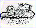 J. & G. MEAKIN  (Staffordshire, UK) -  ca. 1851 - ca 1890