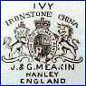 J. & G. MEAKIN  (Staffordshire, UK) - ca 1890s - 1930s
