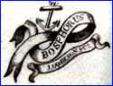 J. JAMIESON & Co.  -  BO'NESS (or BONESS) POTTERY  [BOSPHORUS pattern, varies]  (Borrowstounness, Scotland, UK)  - ca 1828 - 1847