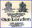 JOHNSON BROS.  [OLD LONDON Series]  (Staffordshire, UK) - ca 1950s - 1970s