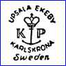 KARLSKRONA PORCELAIN FACTORY (Sweden) - ca   1933 - 1968