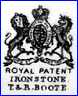 T. & R. BOOTE Ltd.  (Staffordshire, UK) - ca 1900 - 1930s