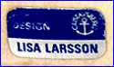 LISA LARSON [Artist, mostly on GUSTAVSBERG pieces]  (Sweden)  -  ca 1970s - 1980s