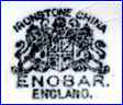 WOOD & SONS  [ENOBAR is either the Pattern or a Distributors] (Burslem, Staffordshire, UK)  - ca 1910s - 1940s