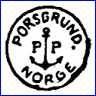 PORSGRUND PORCELAIN FACTORY  - EGERSUND (Norway) - ca  1911 - 1937