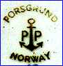 PORSGRUND PORCELAIN FACTORY  - EGERSUND (Norway) - ca 1885 - Present