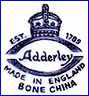 ADDERLEYS, Ltd. [in many colors] (Staffordshire, UK)  - ca 1947 - 1950