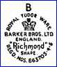 BARKER BROS., Ltd.  (Staffordshire, UK)  - ca 1937 - 1960s