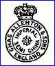 CHARLES ALLERTON & SONS  (Staffordshire, UK)  - ca 1890s - 1942