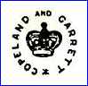 COPELAND & GARRETT    [COPELAND - SPODE] (Staffordshire, UK)  - ca  1833 - 1847