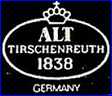 TIRSCHENREUTH PORCELAIN [L. HUTSCHENREUTHER after 1927] (Germany) - ca 1970s
