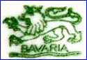 BAVARIA PORCELAIN FACTORY - SCHLOTTENHOF  [some variations & in many colors] (Bavaria, Germany)  - ca 1932 - ca 1964