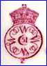WORCESTER ROYAL PORCELAIN CO Ltd  [in many colors, Year letter below mark varies] (Worcester, UK) -  1876 - 1891