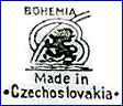 BOHEMIA CERAMIC WORKS - NEUROHLAU  [several variations & colors]  (Bohemia)  - ca 1922 - ca 1945
