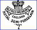 ALFRED MEAKIN  (TUNSTALL)  Ltd (Staffordshire, UK) - ca. 1891 - 1940s